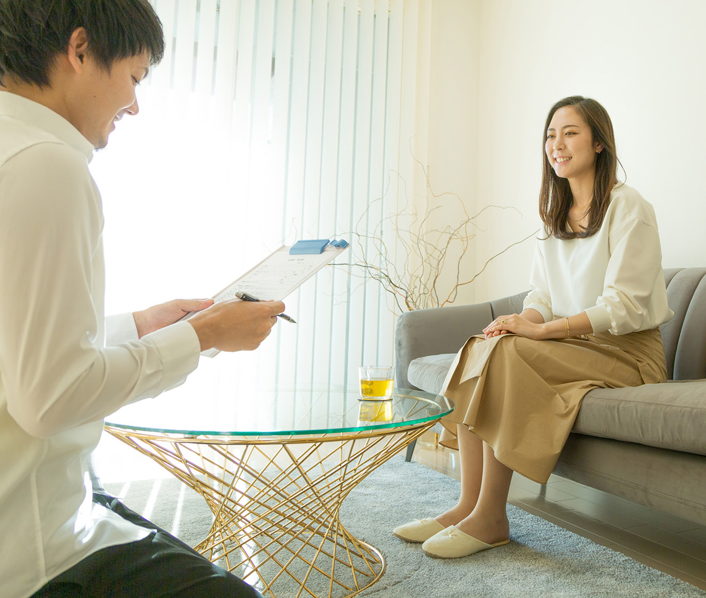 THE23大阪梅田 カウンセリング風景